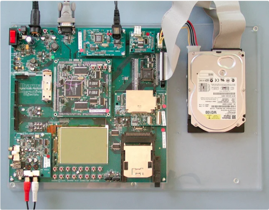 Modular reference design of MP3 player
